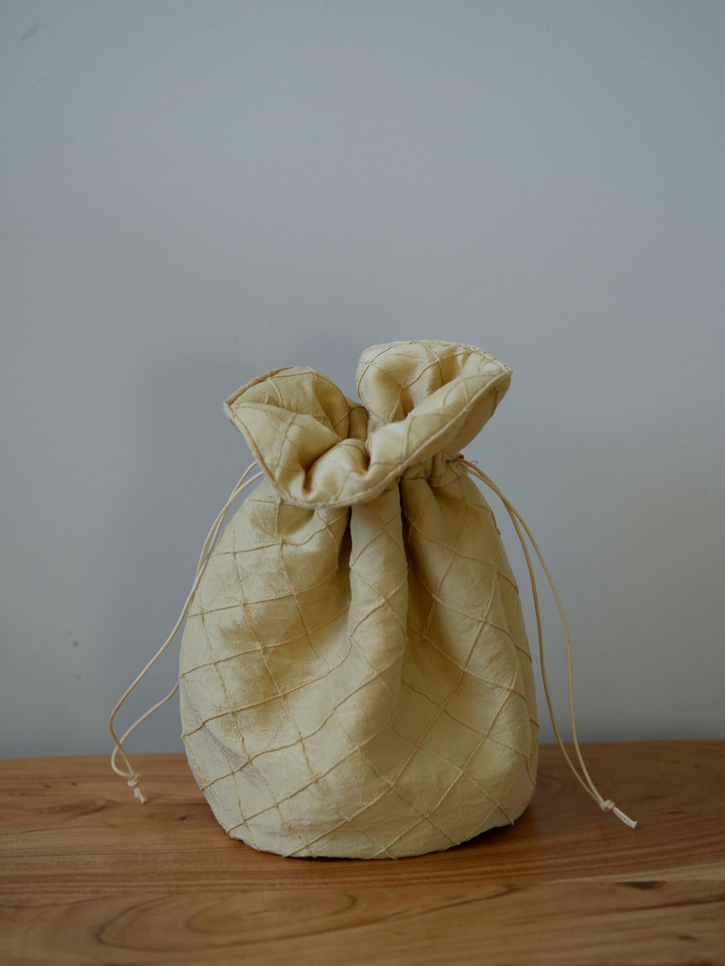 Silk Drawstring Purse