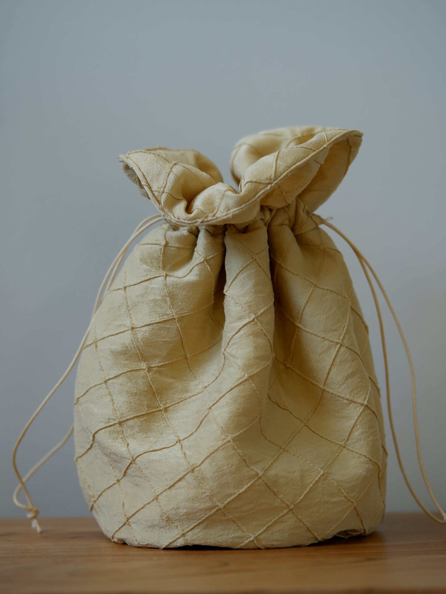 Silk Drawstring Purse