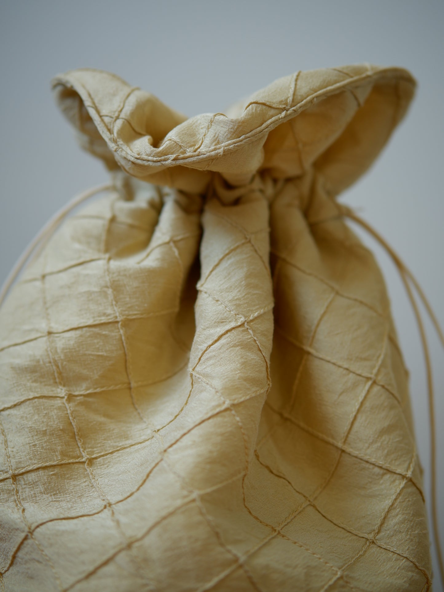 Silk Drawstring Purse