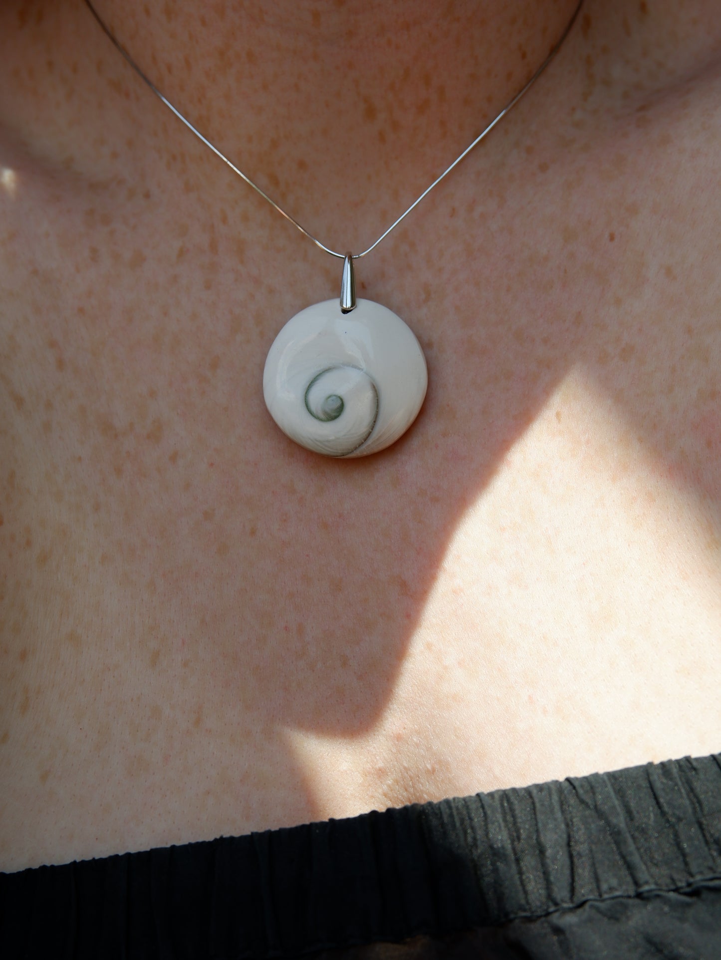 Shell Silver Pendant