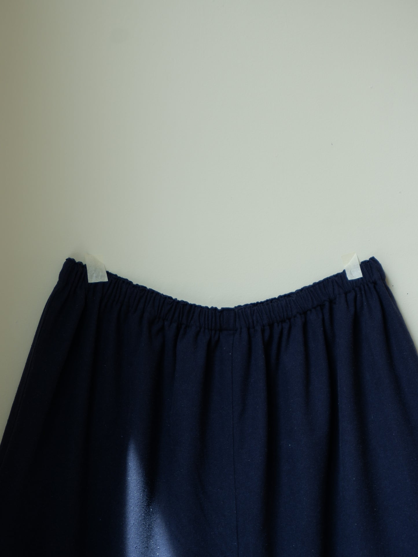 Navy Raw Silk Boxer Short