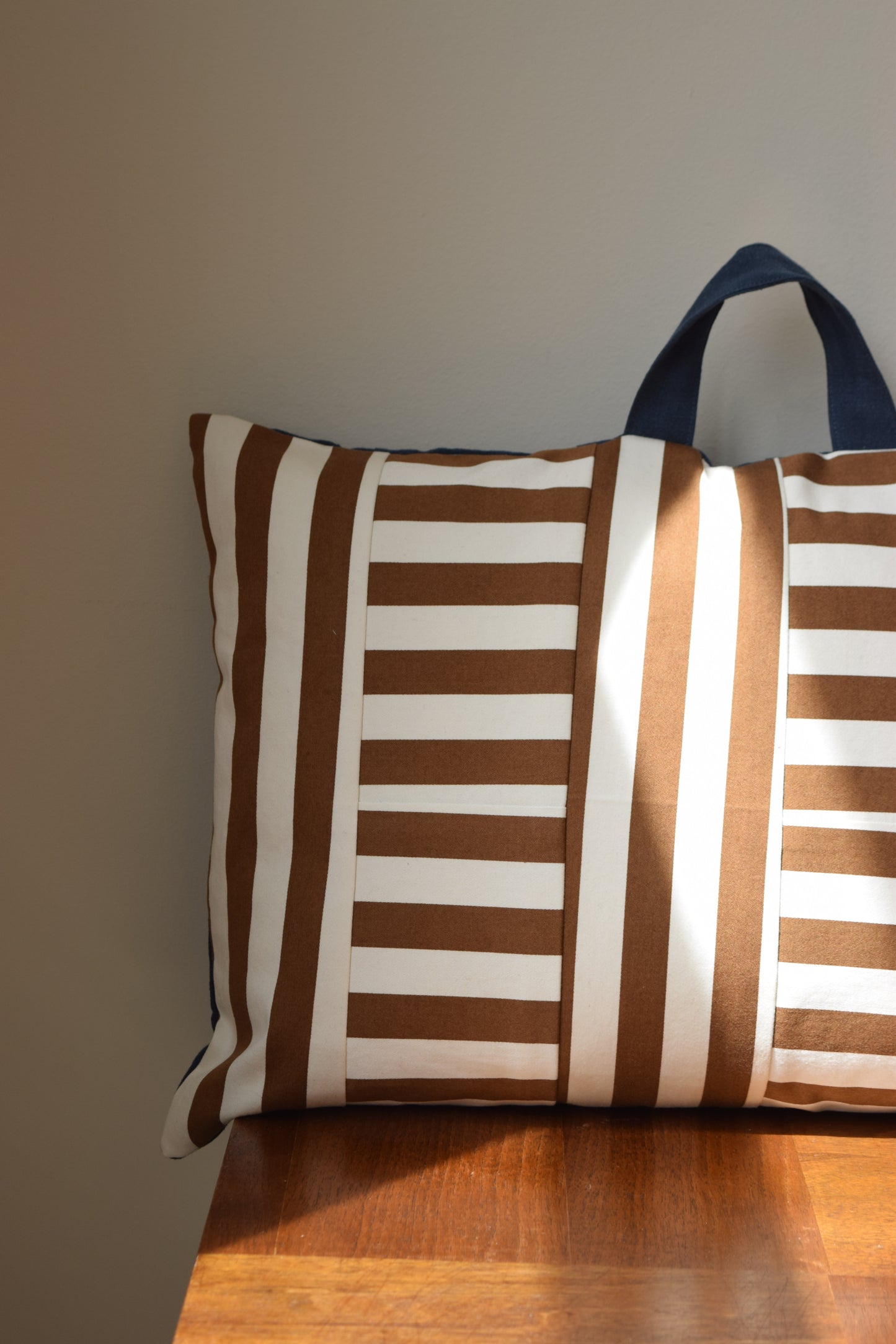 Striped Reading Pillow