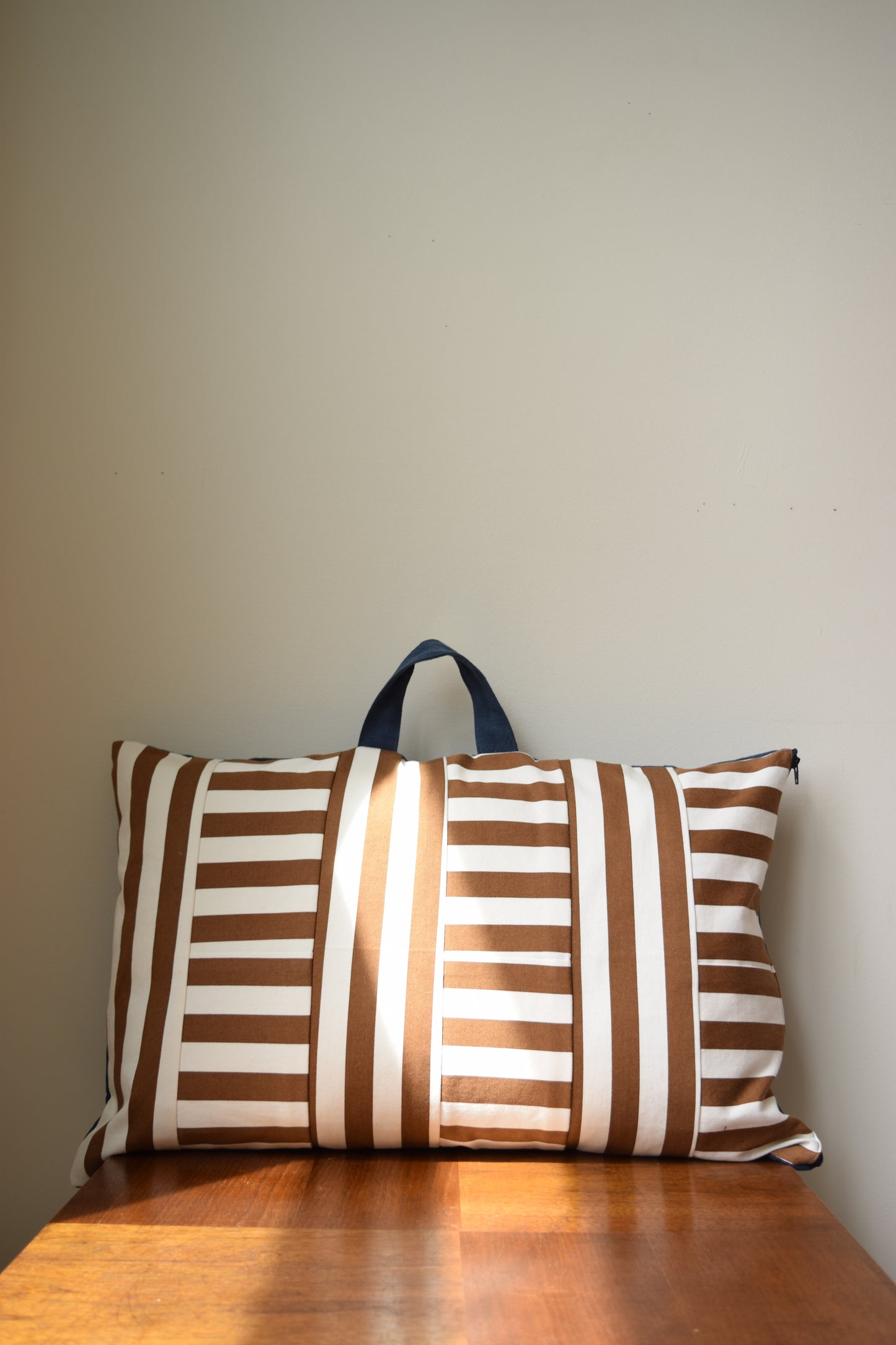 Striped Reading Pillow