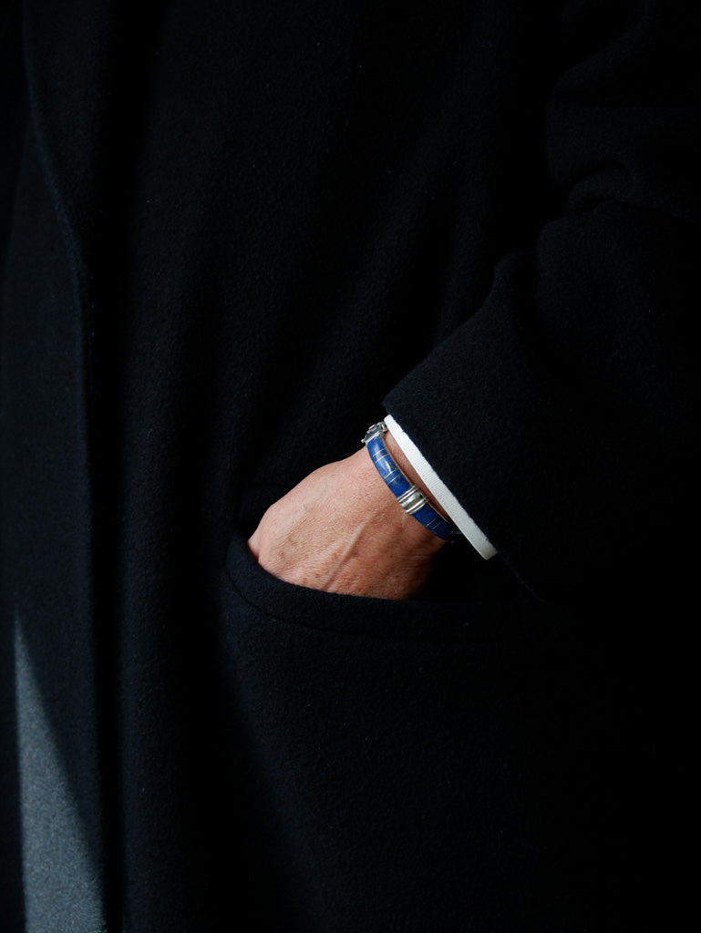 Lapis Lazuli & Sterling Cuff