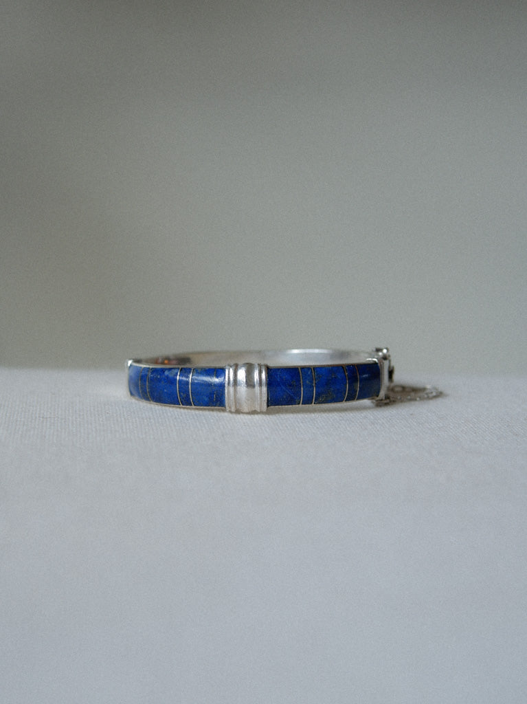 Lapis Lazuli & Sterling Cuff