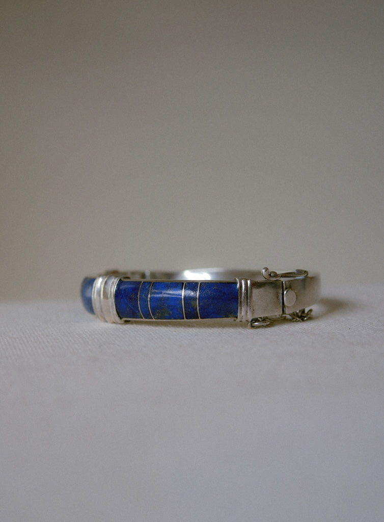 Lapis Lazuli & Sterling Cuff