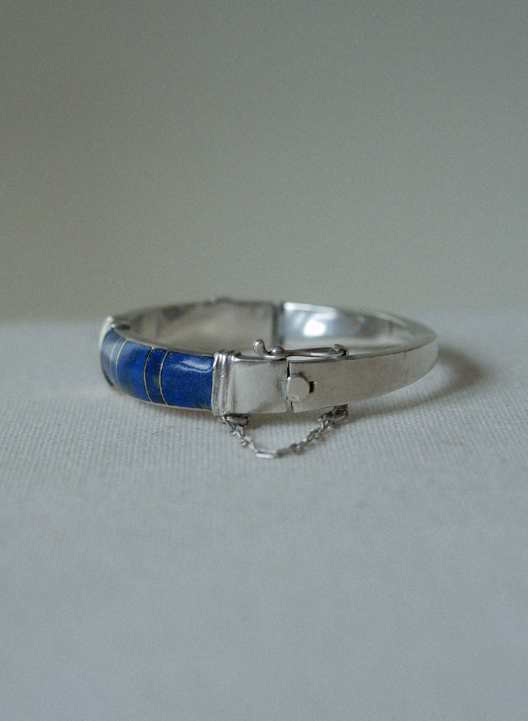 Lapis Lazuli & Sterling Cuff