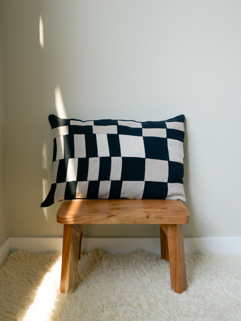 Patchwork Bolster Cushion