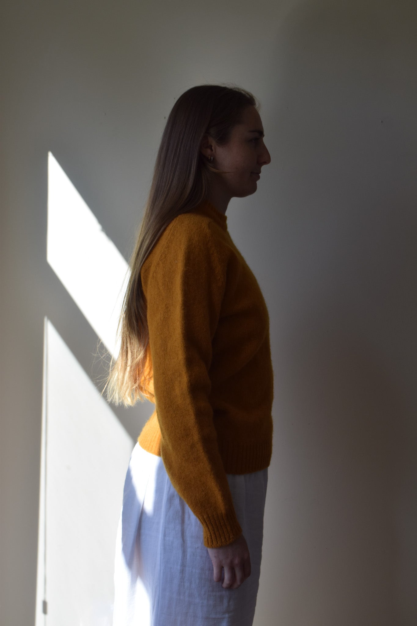 Saffron Scottish Wool Jumper