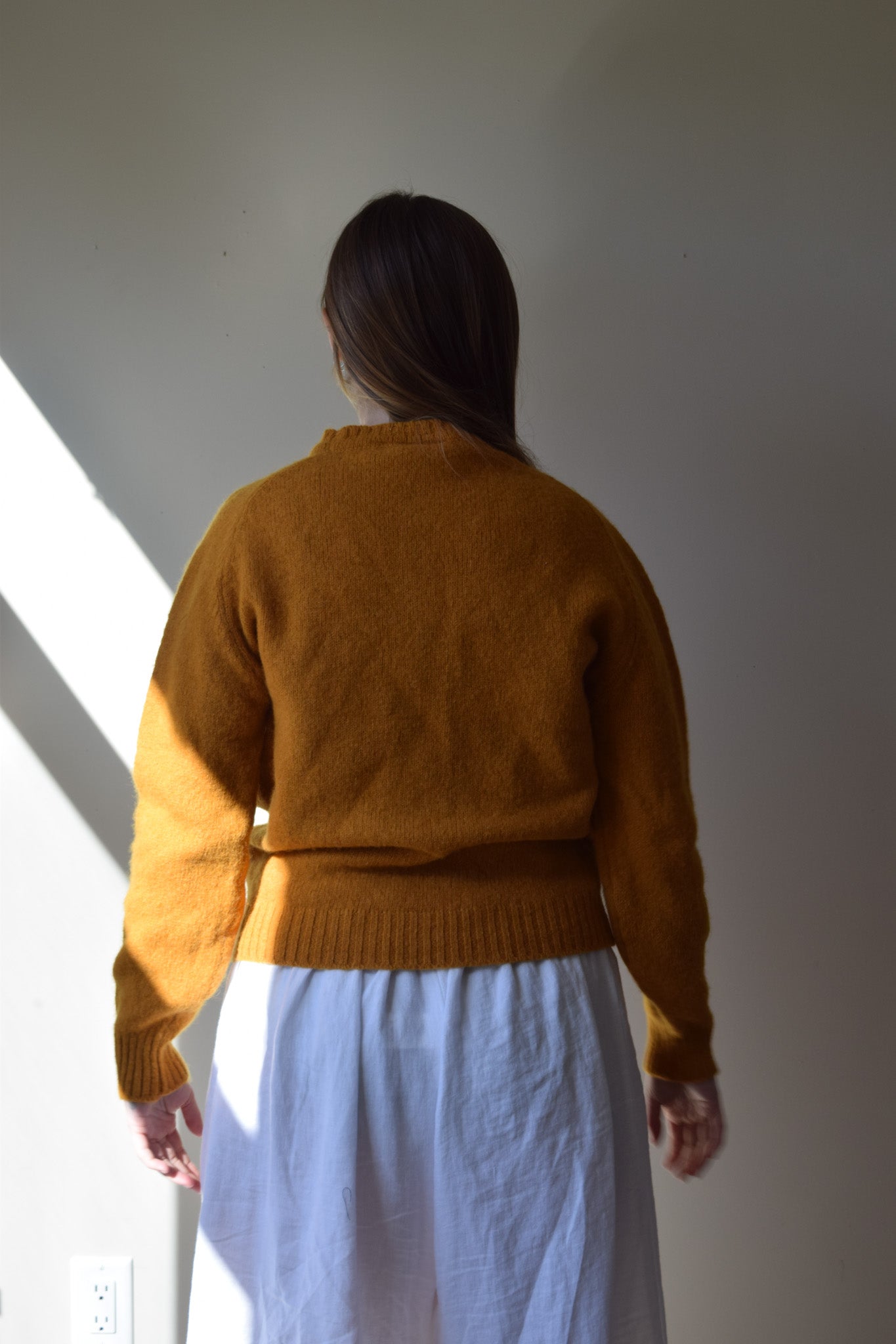 Saffron Scottish Wool Jumper