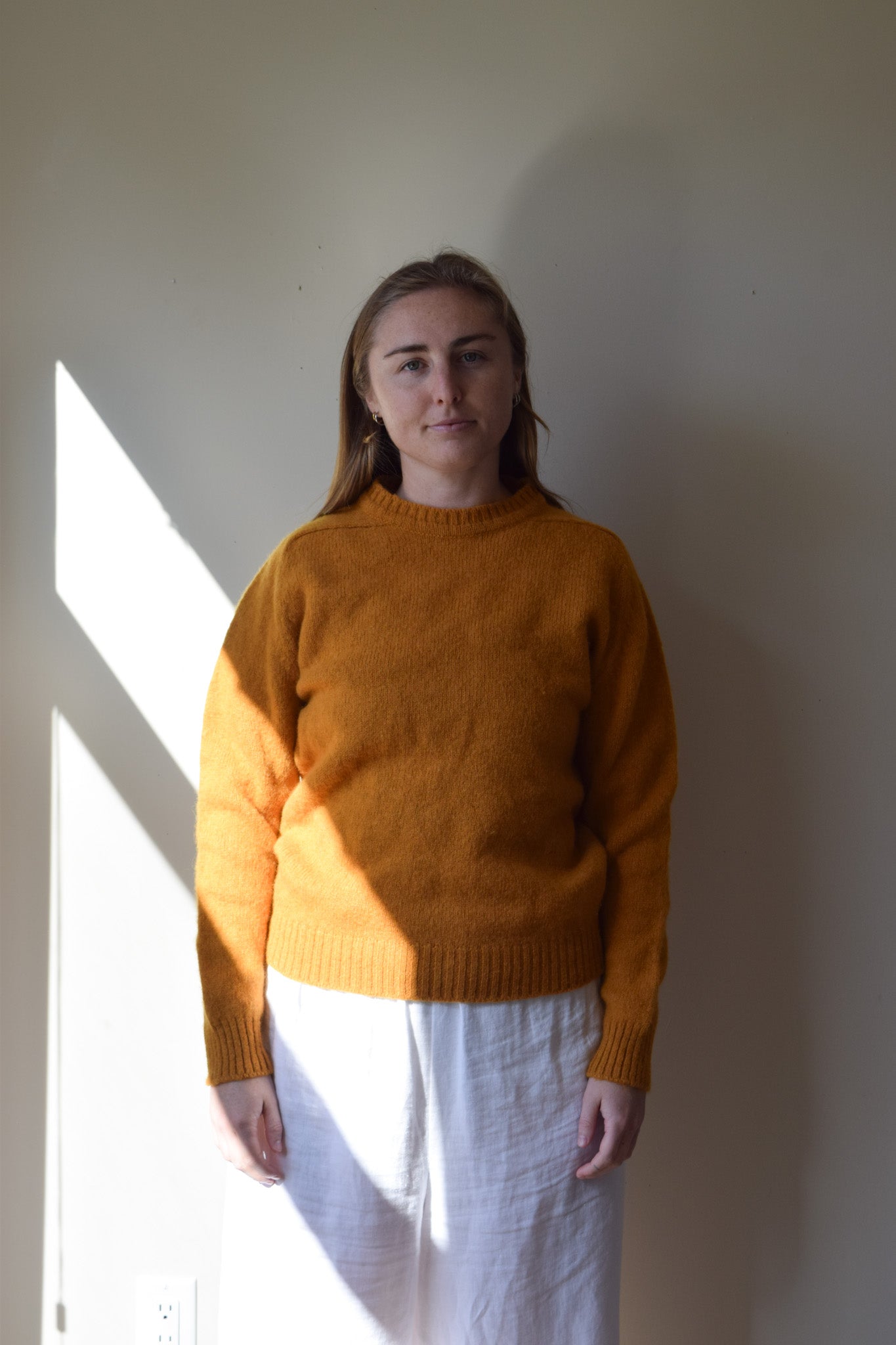 Saffron Scottish Wool Jumper