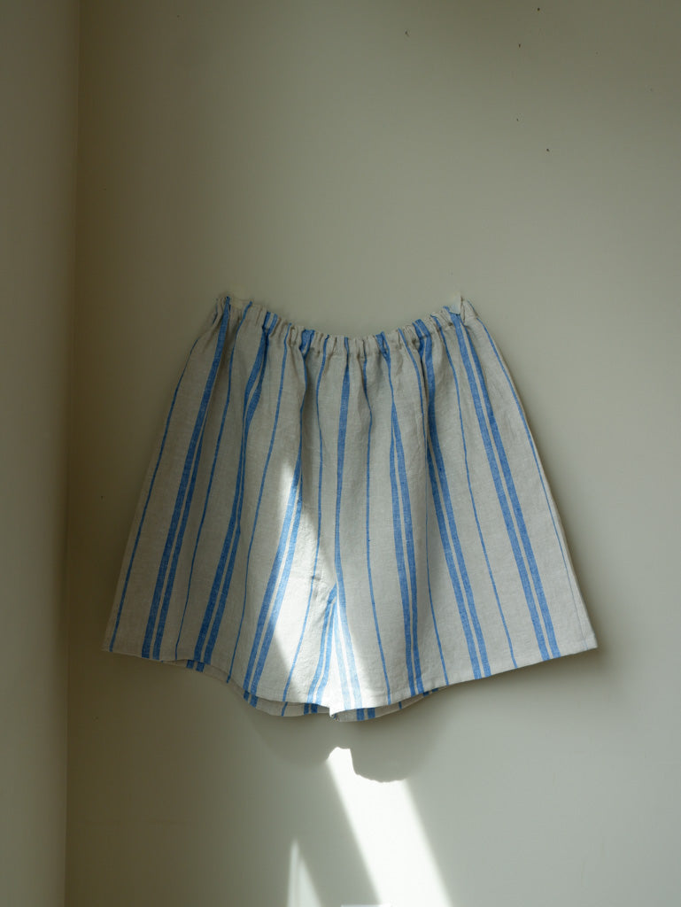 Stripe Linen Boxer Short | Multiple Sizes & Colors