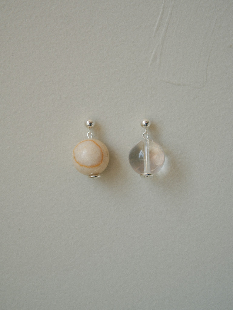 Jasper & Quartz Earrings