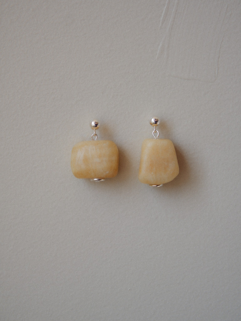 Honey Stone Studs