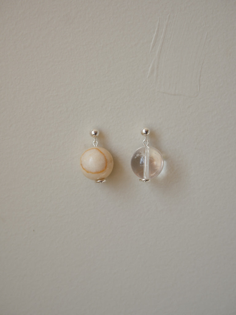 Jasper & Quartz Earrings