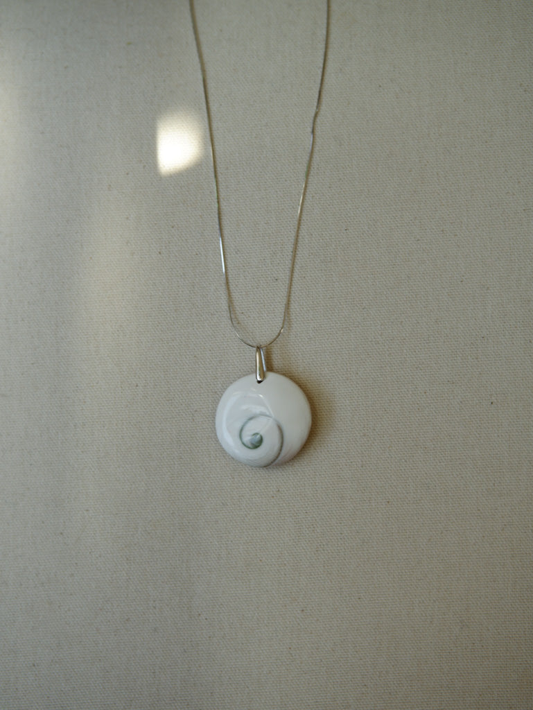 Shell Silver Pendant