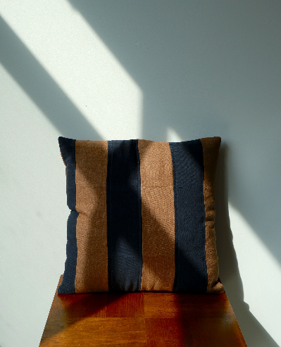 Striped Cushion Cover