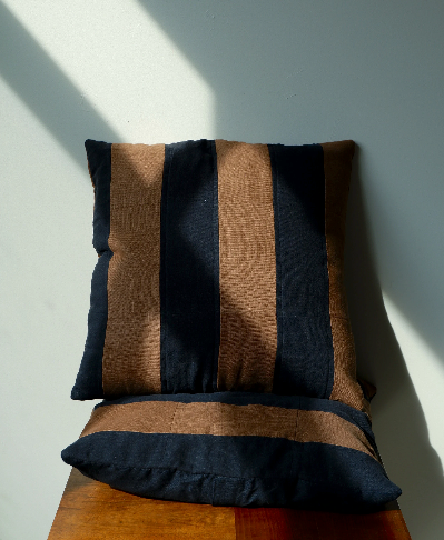 Striped Cushion Cover