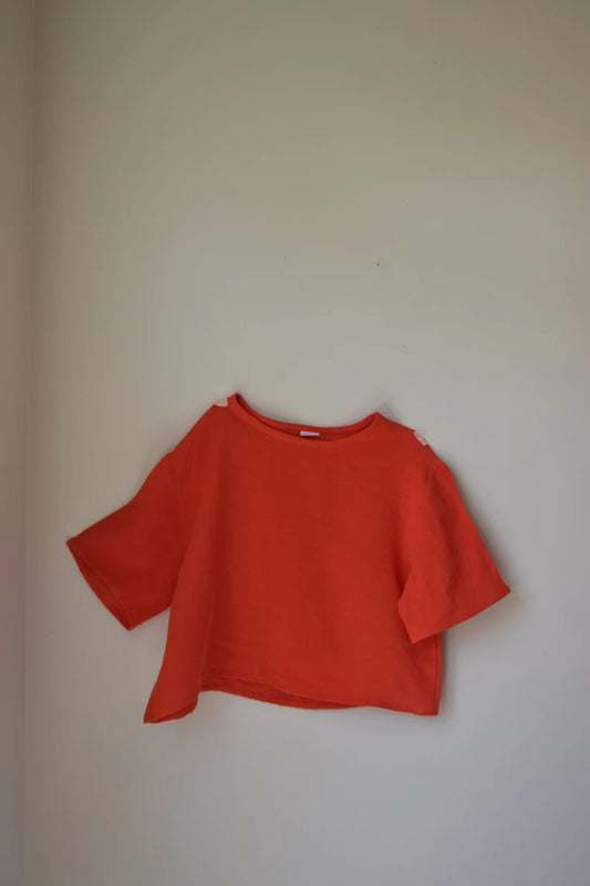 Poppy Linen Basic Tee | Multiple Sizes