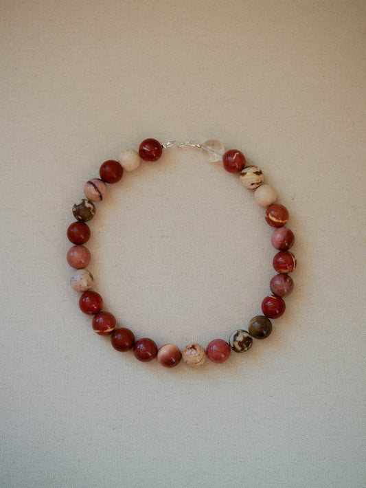 Large Mixed Stone Necklace